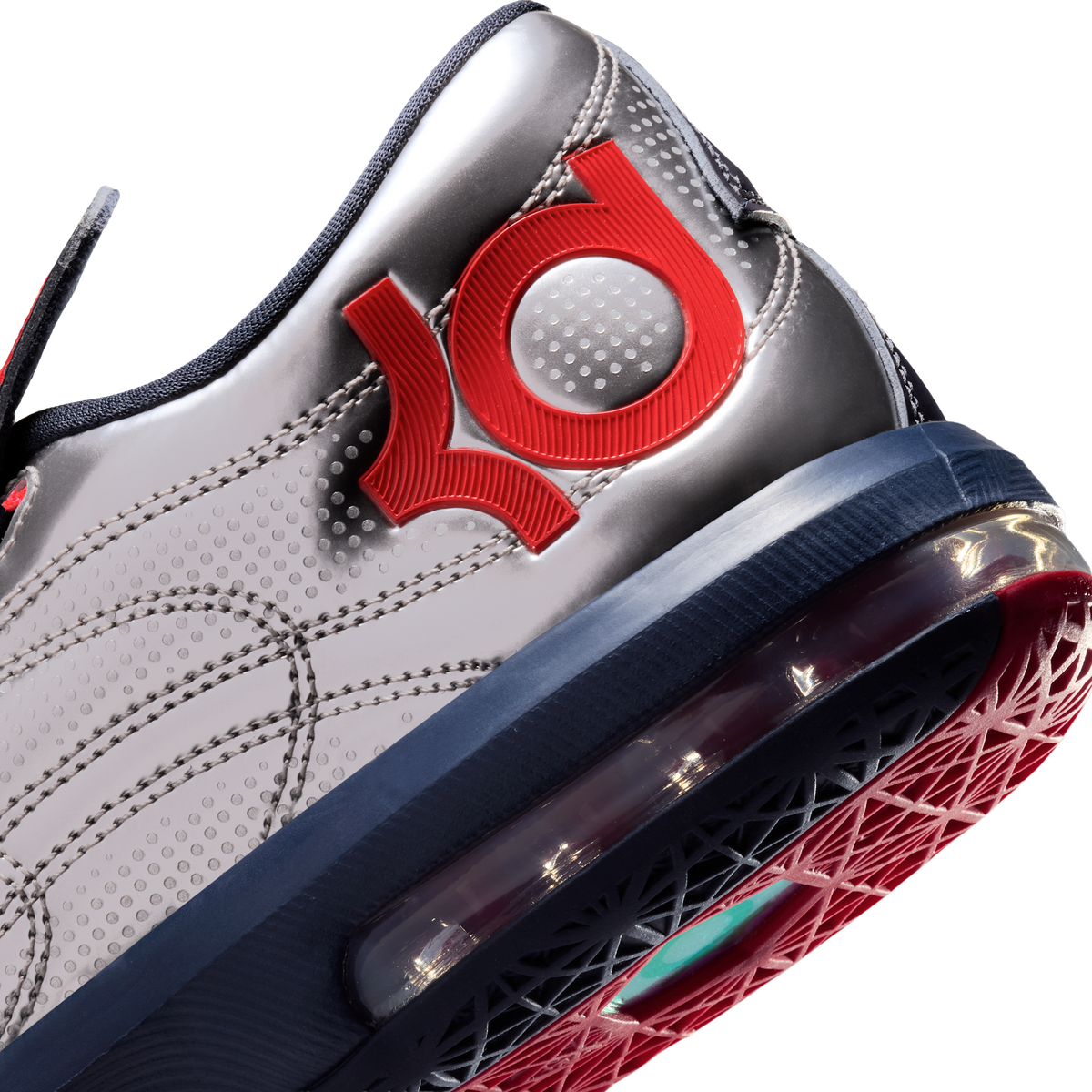 Nike KD 6 PSG Paris Saint-Germain Metallic Silver Navy