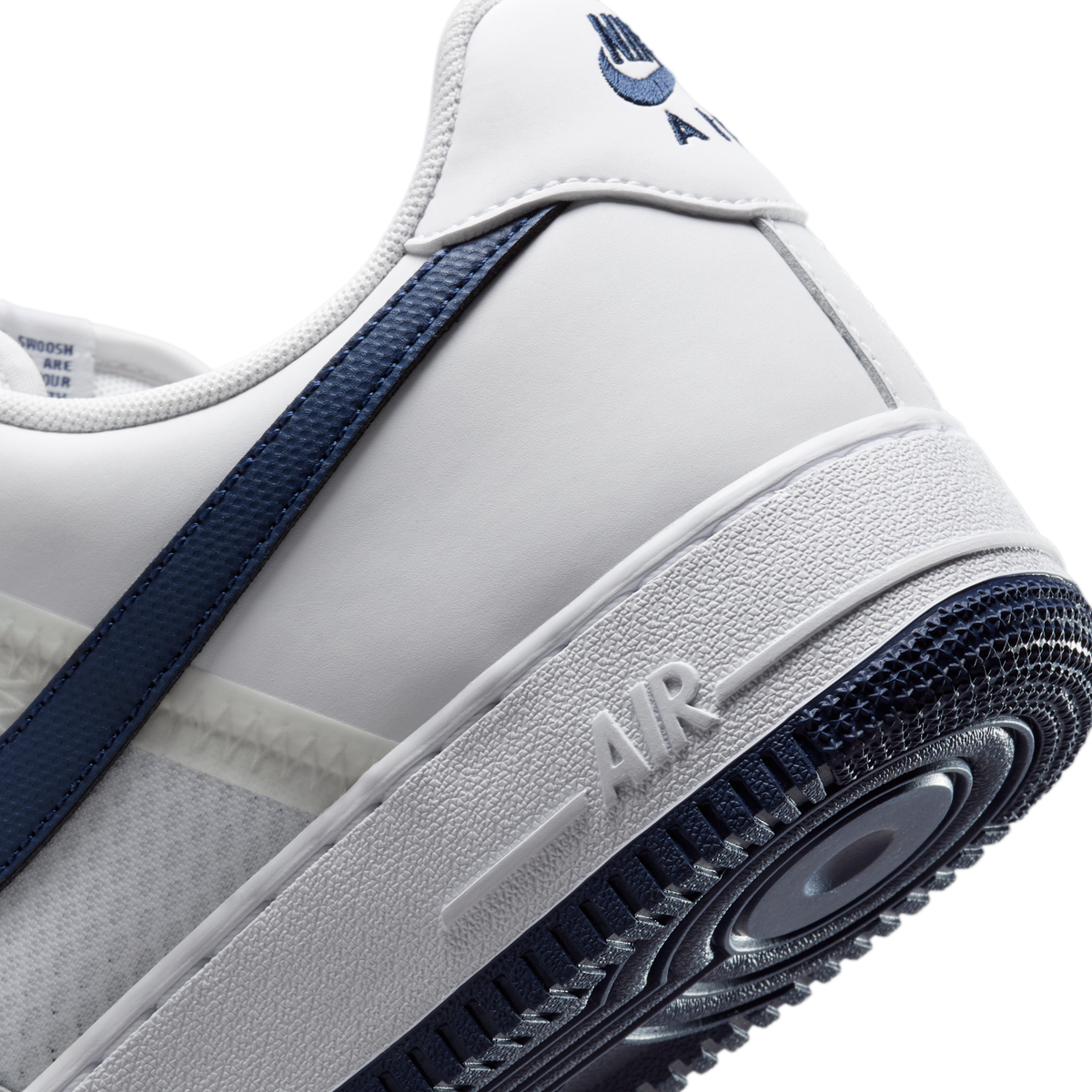Nike Air Force 1 Low '07 LV8 SE Mesh Tape White Midnight Navy