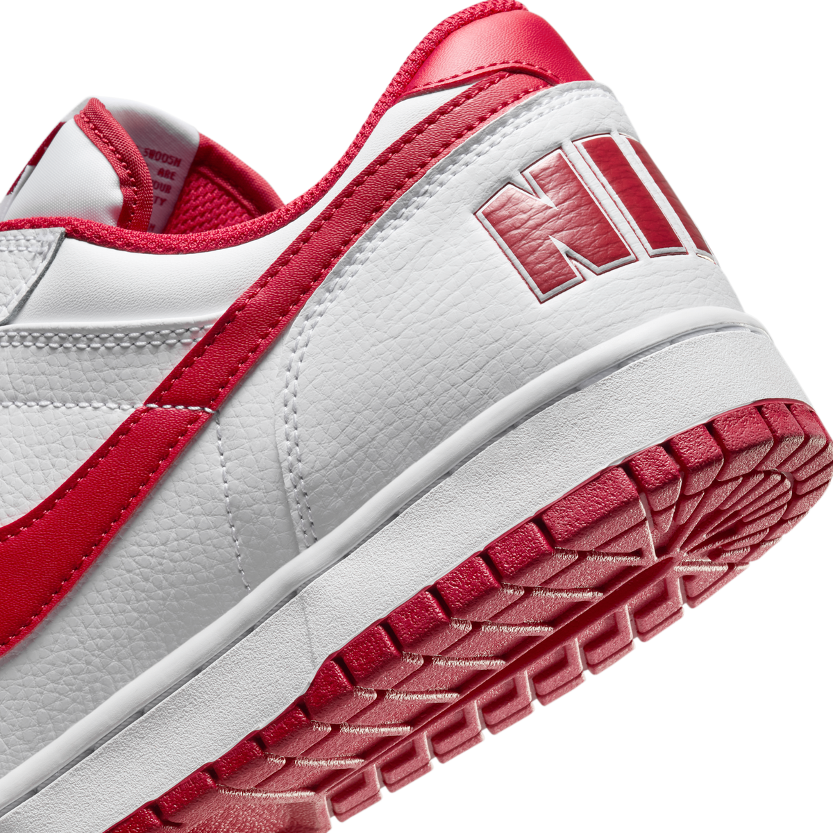 Nike Big Nike Low White Gym Red | 355152-150