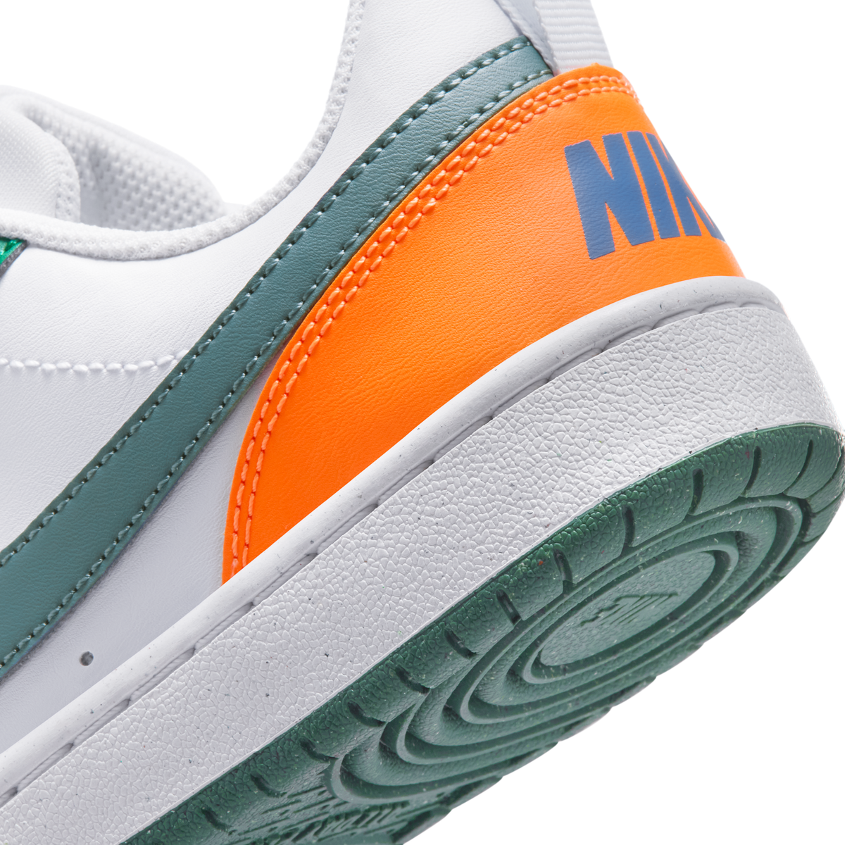 Nike Court Borough Low Recraft White Malachite Blue Crystal Mineral Slate (GS)