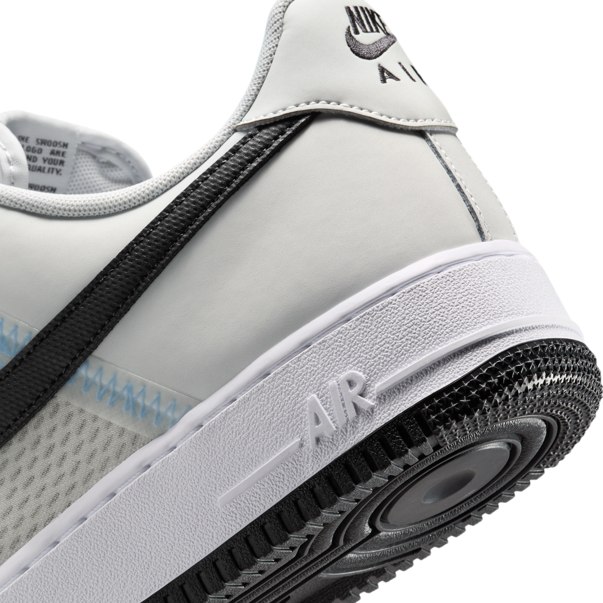 Nike Air Force 1 Low '07 LV8 SE Mesh Tape Photon Dust University Blue
