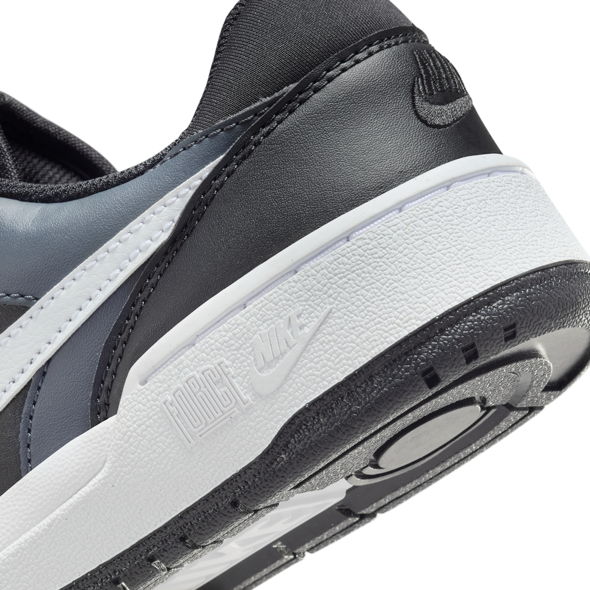 Nike Full Force Low Black Anthracite Sail White (GS)