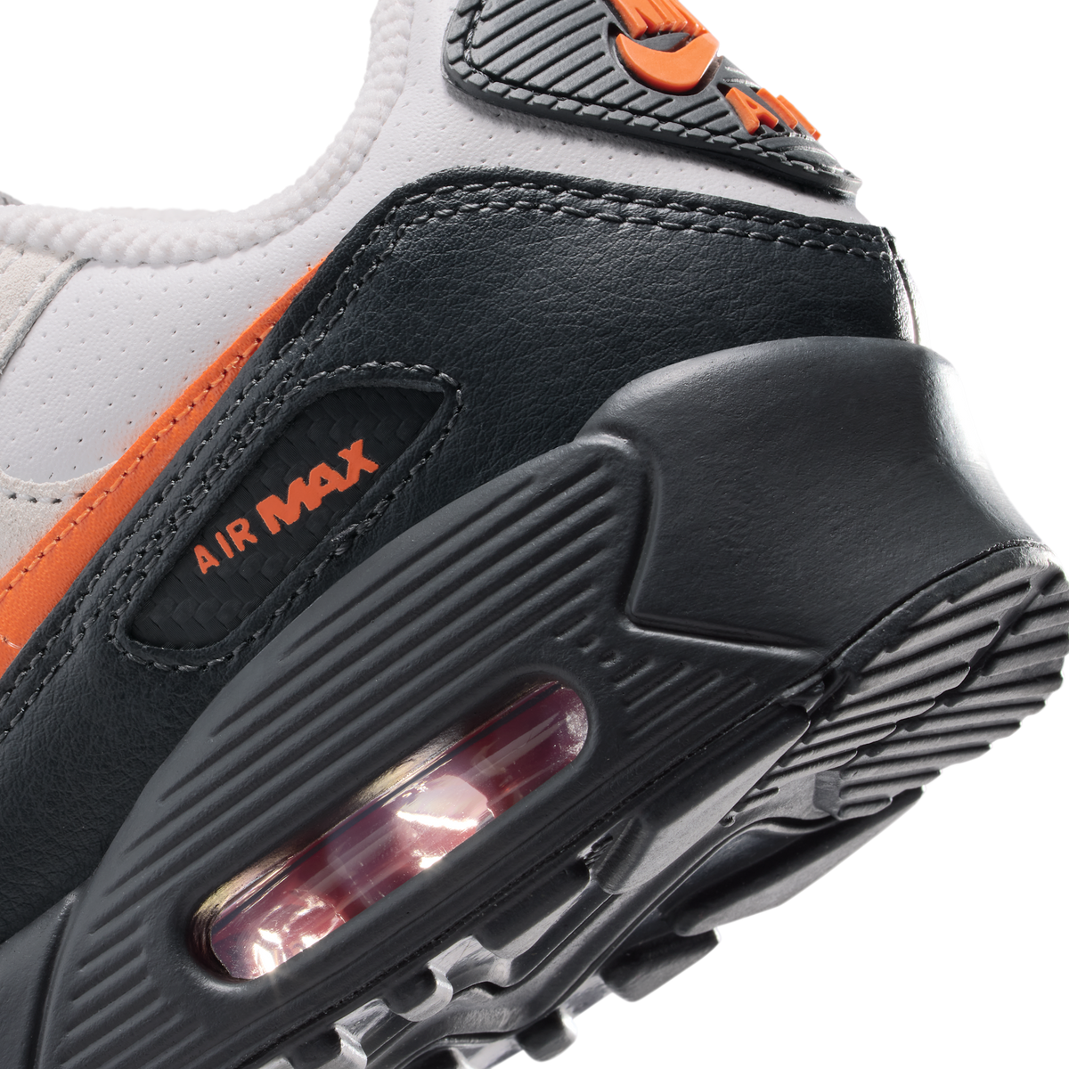 Nike Air Max 90 SE Vast Grey Safety Orange (GS)