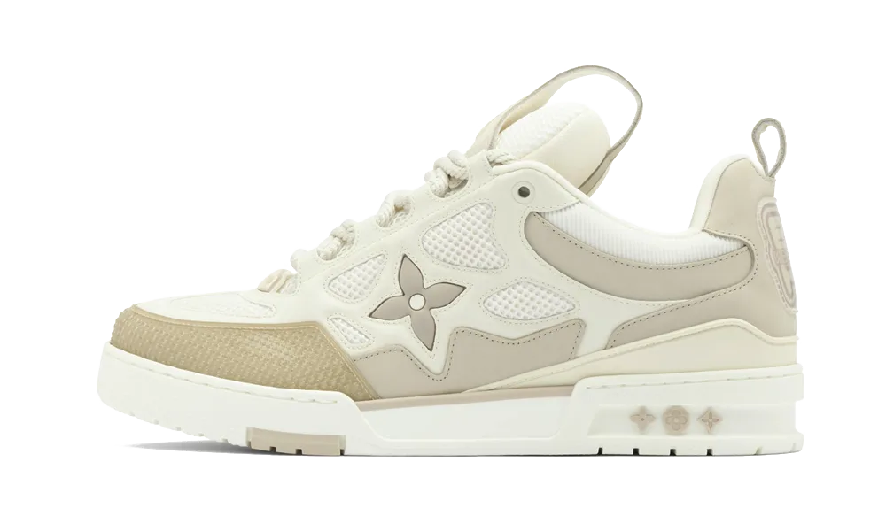Louis Vuitton LV Skate Sneaker Beige White