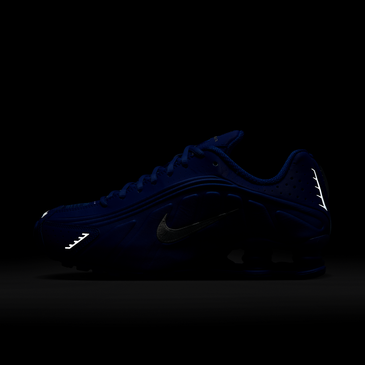 Nike Shox R4 Racer Blue Metallic Silver (Women's) | HJ7303-445