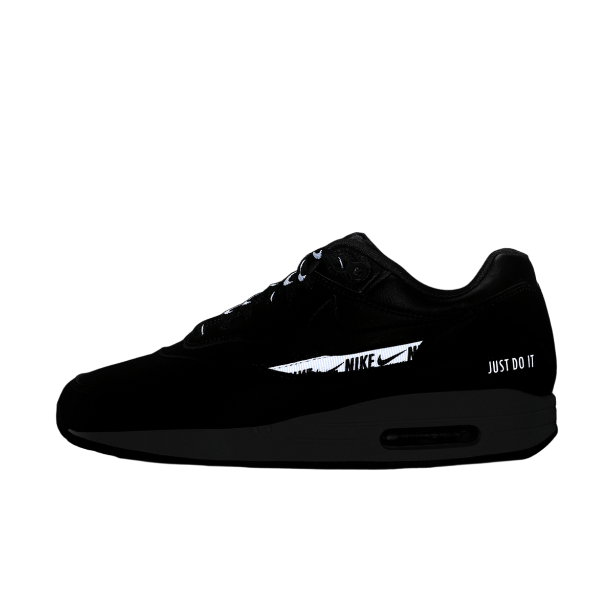 Nike Air Max 1 Overbranding Black (Women's)