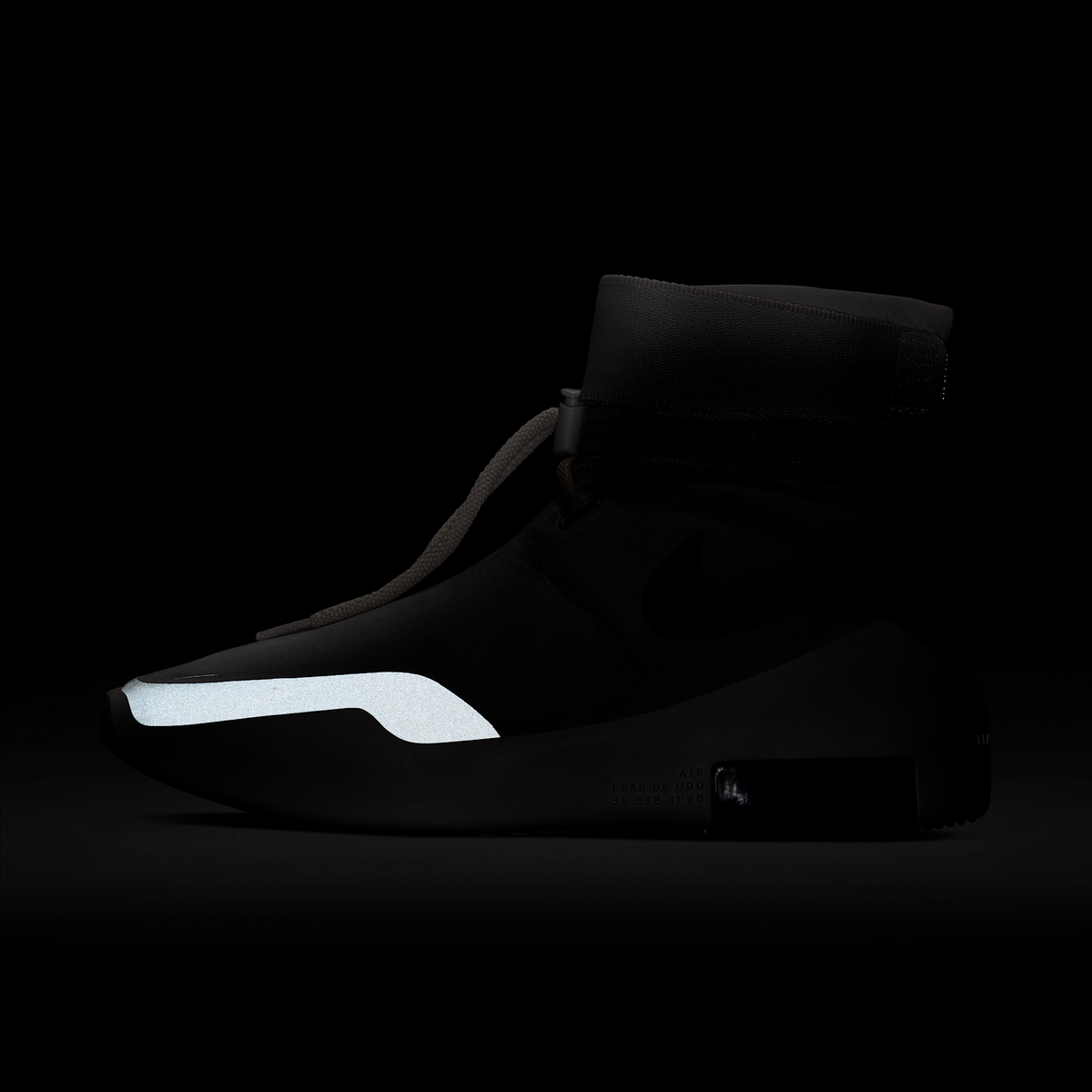 Nike Air Fear Of God 1 SA Light Bone Black