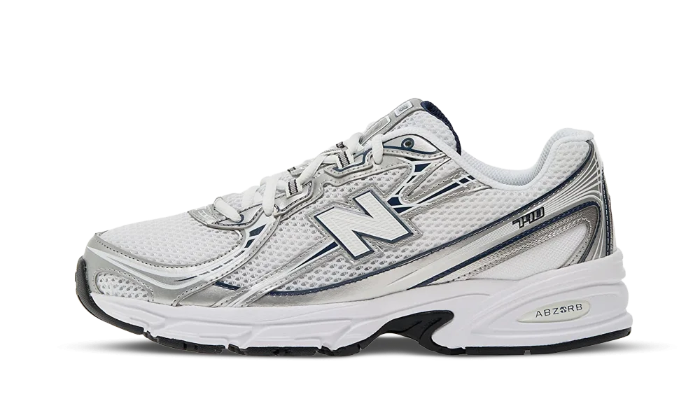 740 Navy White Grey