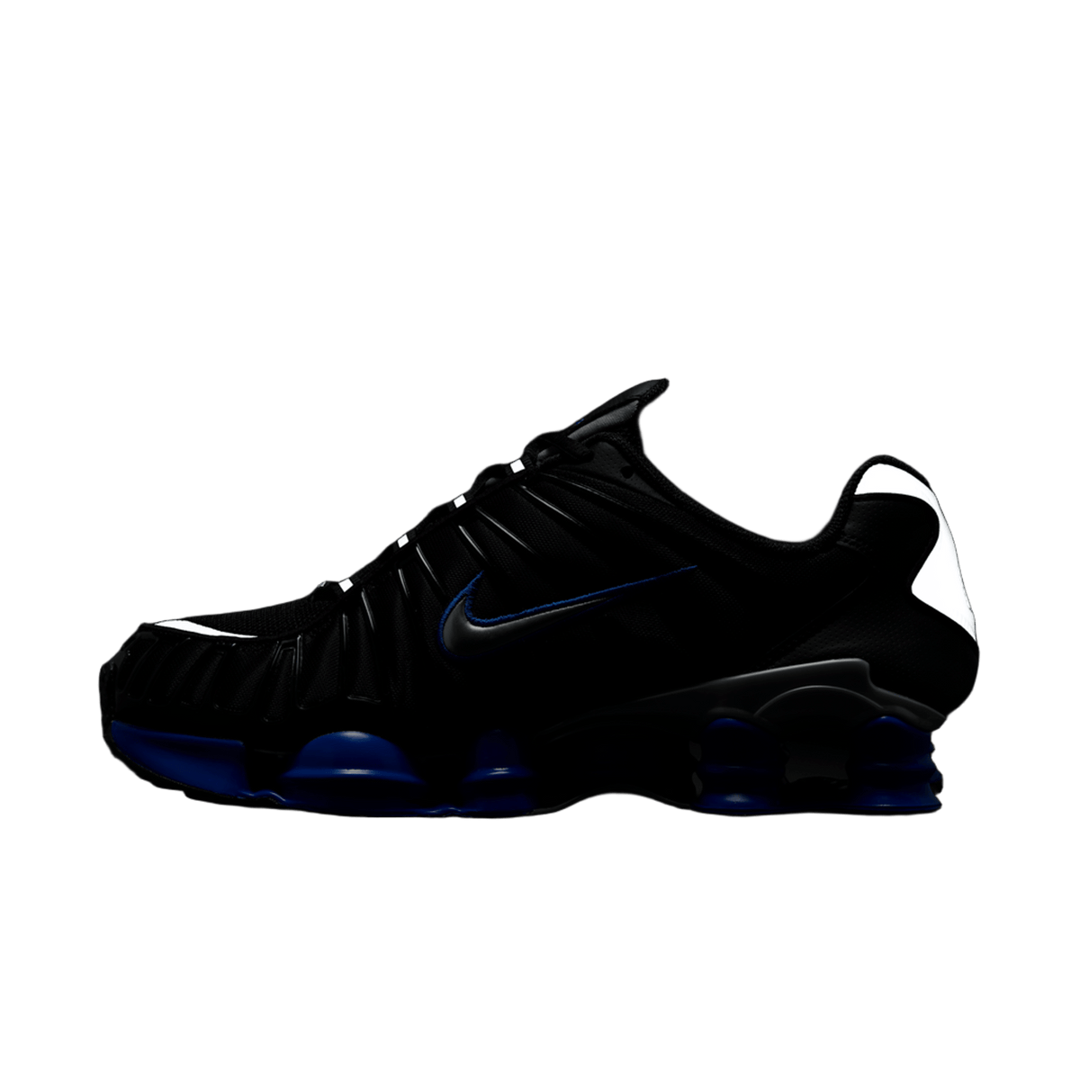 Nike Shox TL Black Racer Blue Metallic Silver