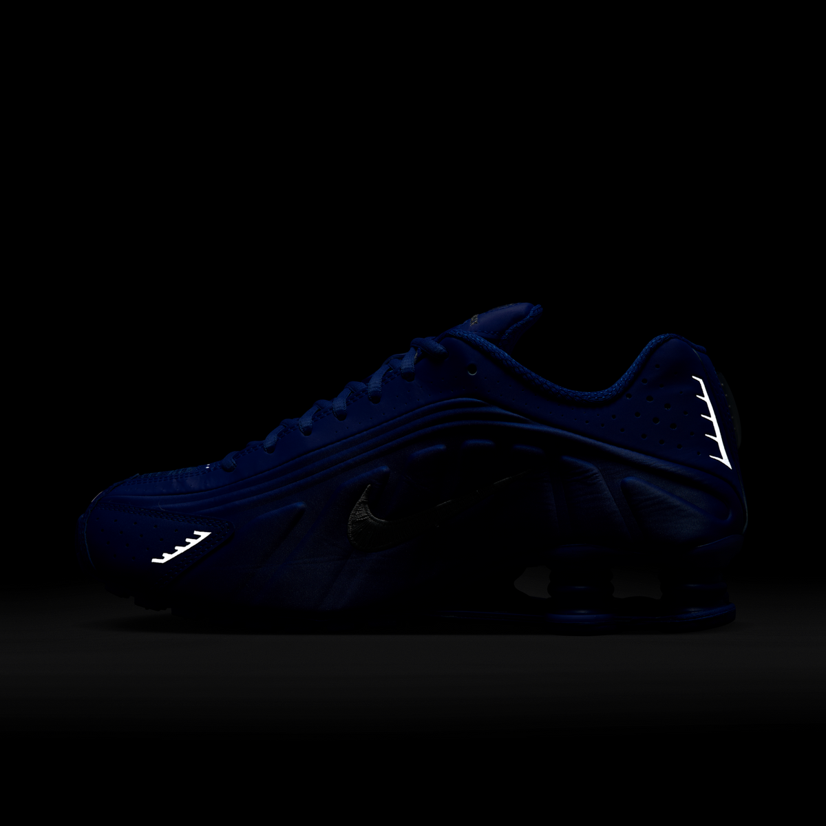 Nike Shox R4 Racer Blue Metallic Silver (Women's) | HJ7303-445