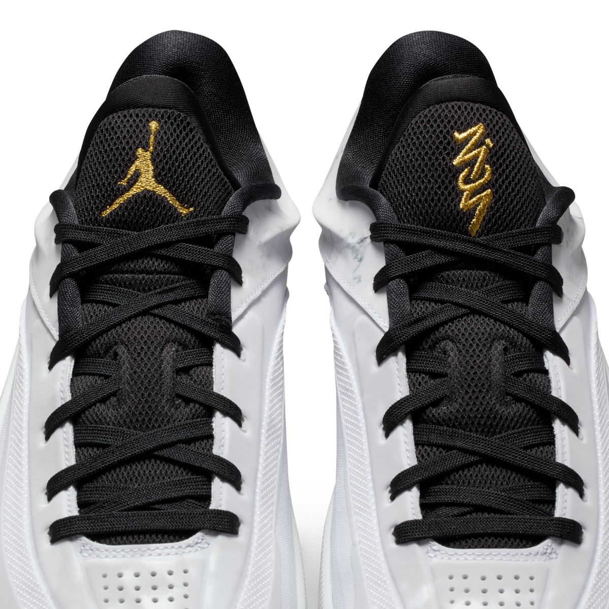 Jordan Zion 4 White Metallic Gold