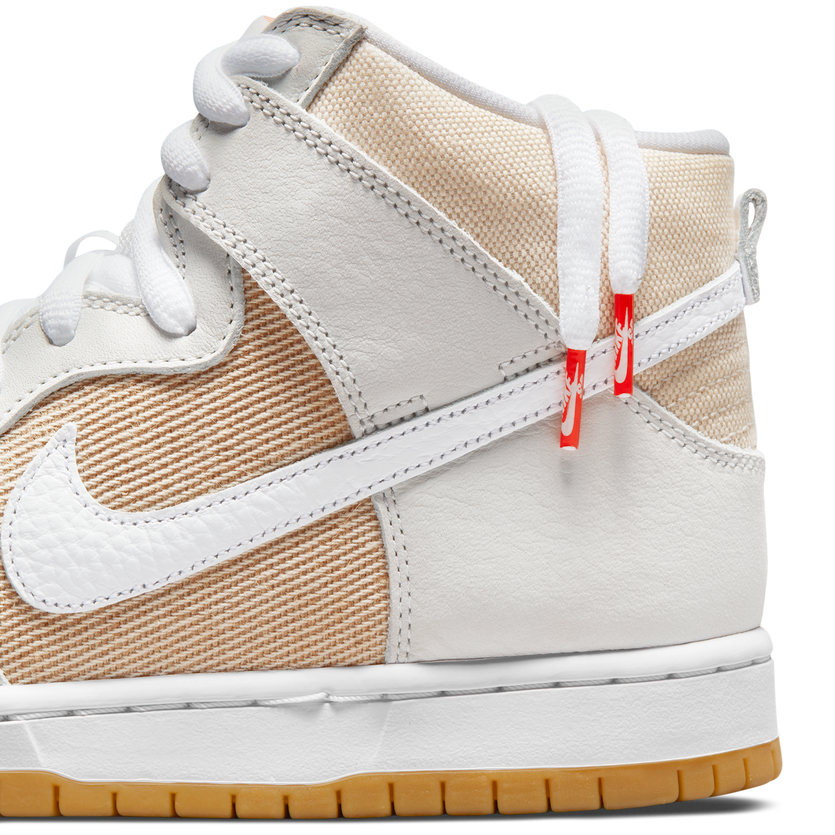 Nike SB Dunk High Pro ISO Orange Label Unbleached Natural | DA9626-100