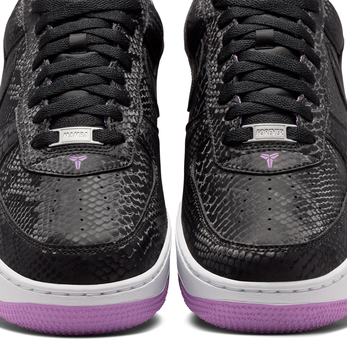 Nike Air Force 1 Low Kobe Bryant Forever Black Purple Stardust