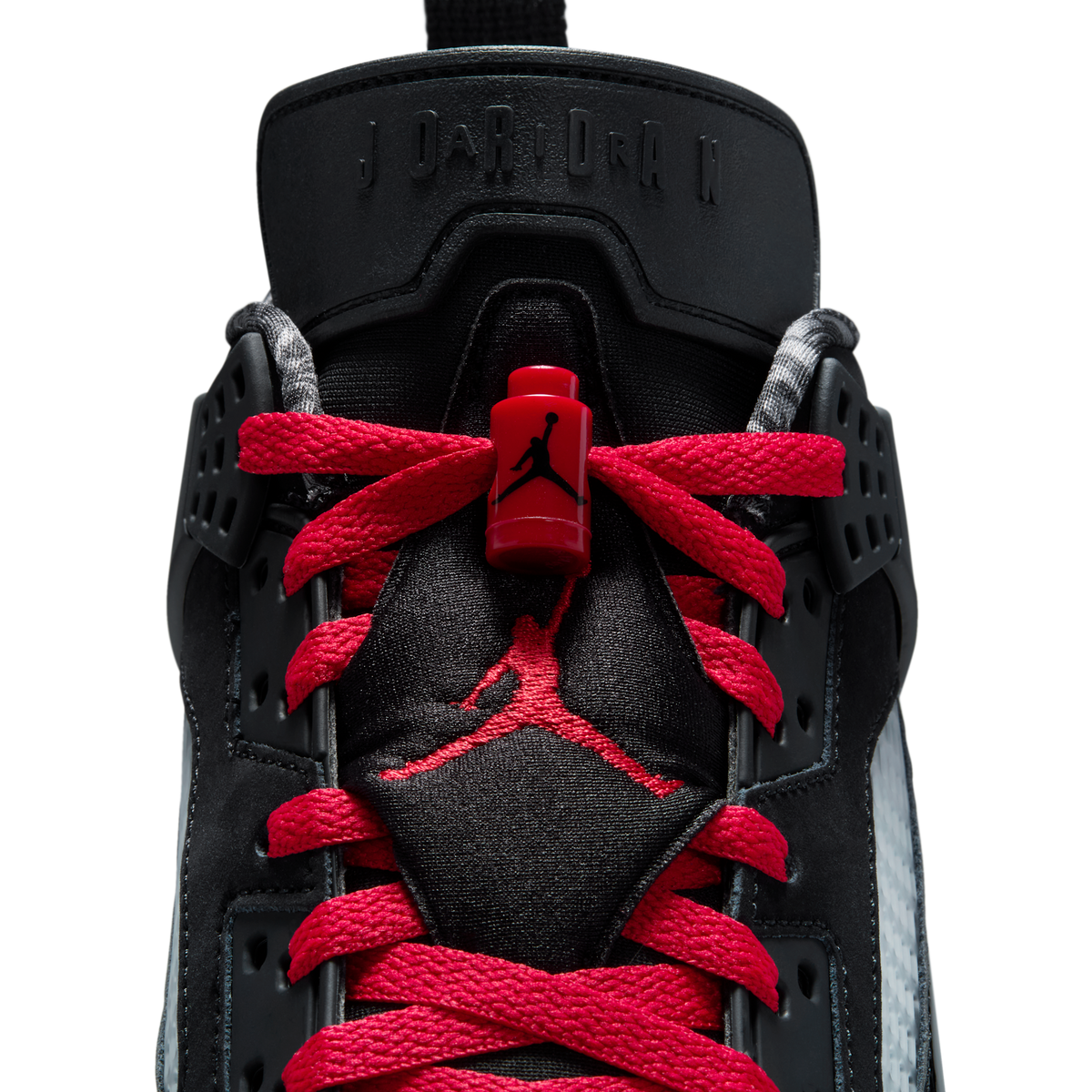 Jordan Spizike Low Black Classic Green White Varsity Red