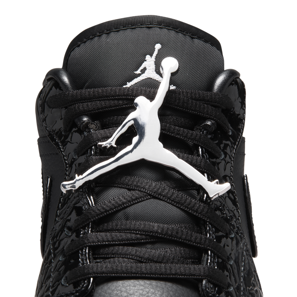 Jordan 1 Low SE Patent Elephant Black (Women's)