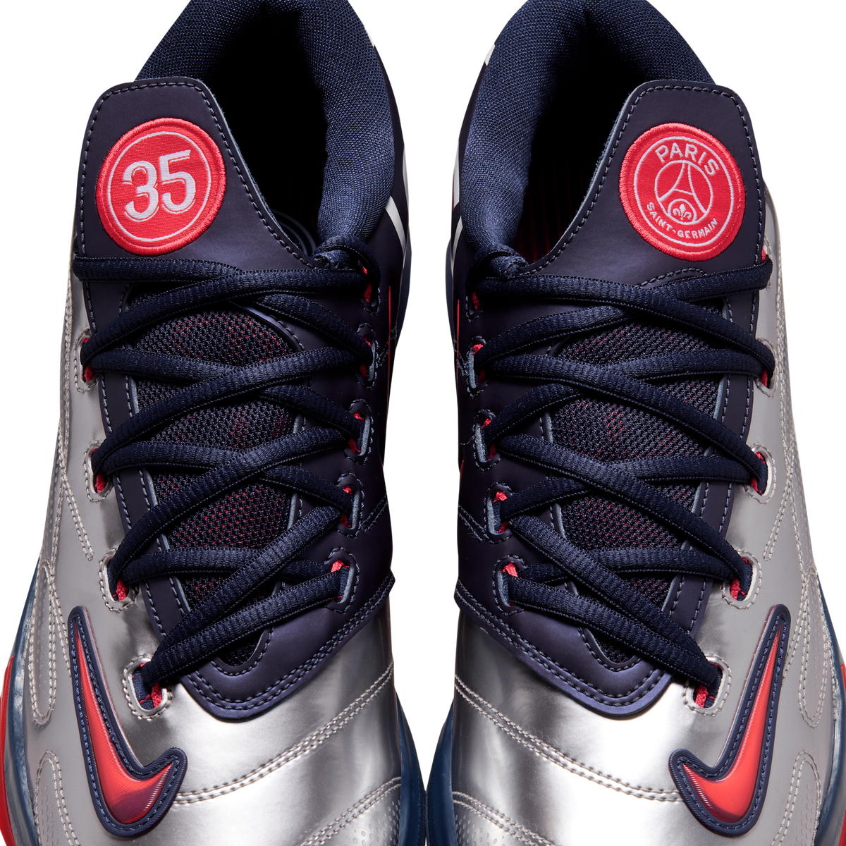 Nike KD 6 PSG Paris Saint-Germain Metallic Silver Navy