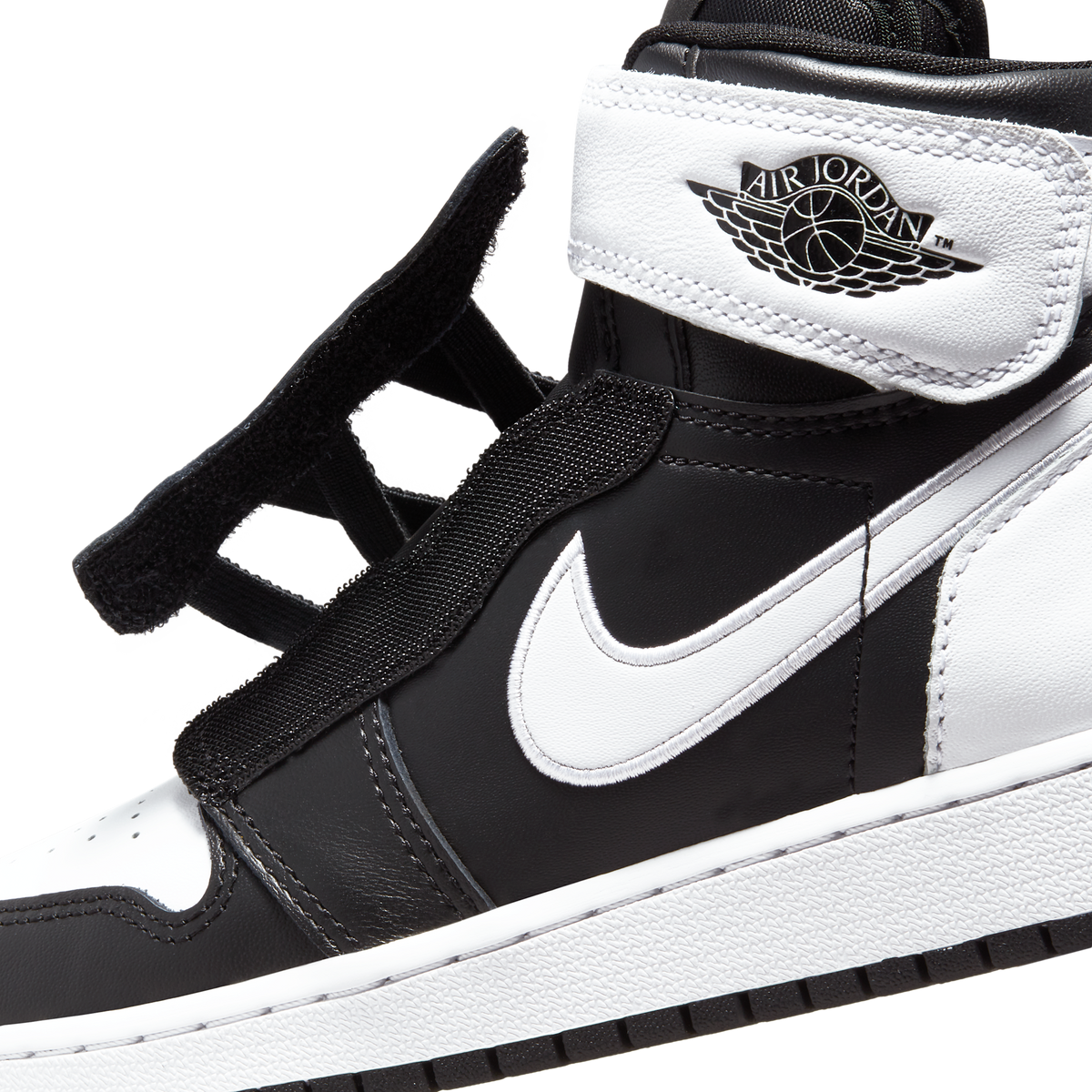 Jordan 1 High FlyEase Black White (GS)