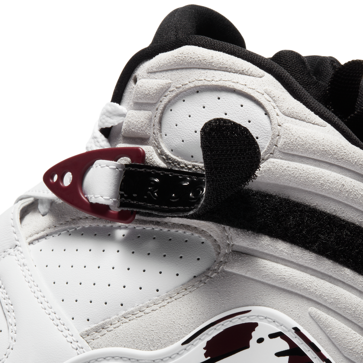 Jordan 8 Retro White Burgundy (Women's)