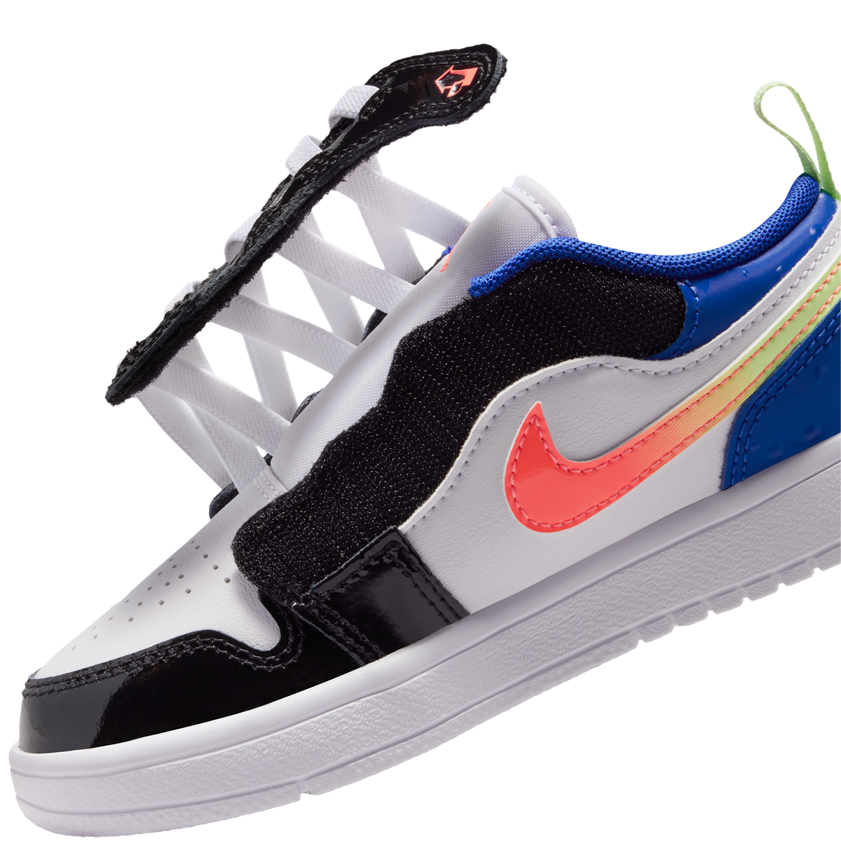Jordan 1 Low ALT SE White Black Royal Bright Mango (PS)