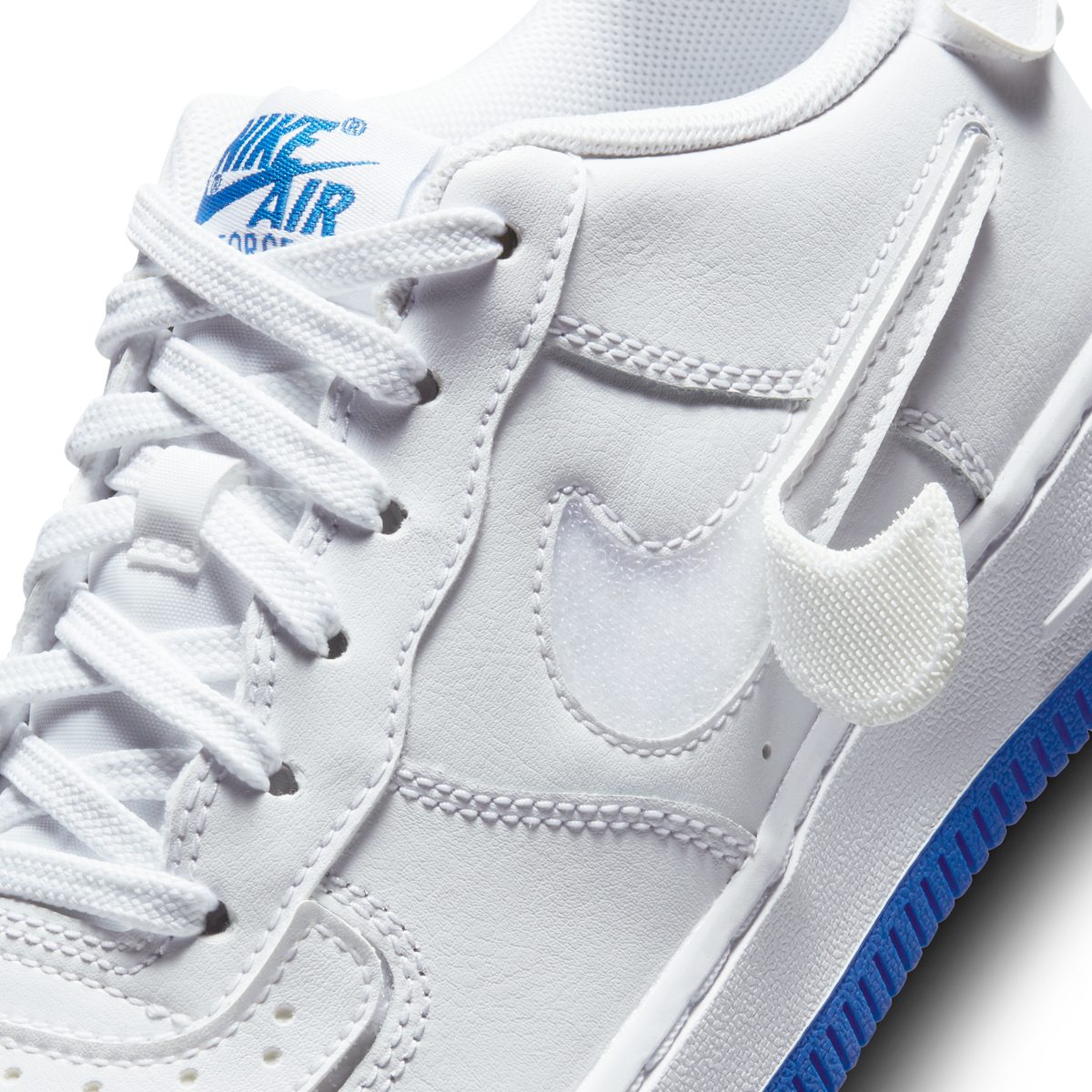 Nike Air Force 1/1 White Royal Blue (GS)