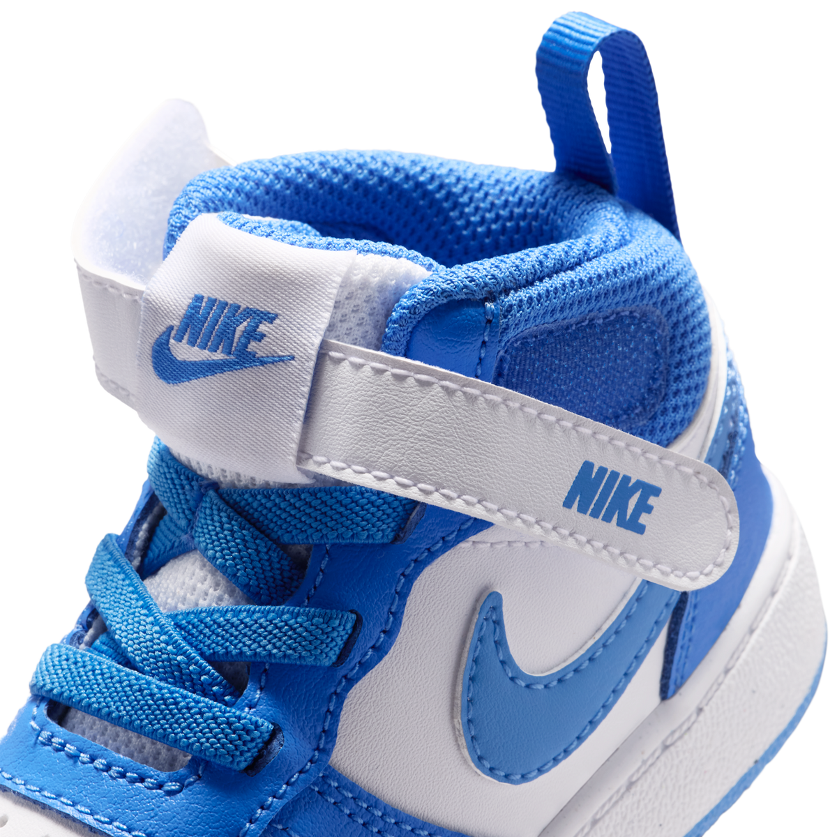 Nike Court Borough Mid 2 White Blue Crystal (TD)