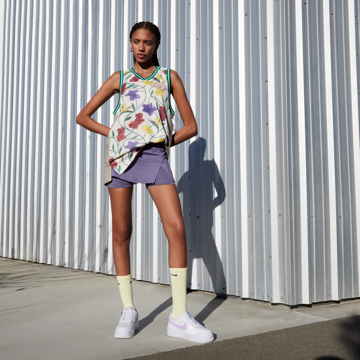 Nike Air Force 1 Low Shadow White Lilac Bloom (Women's)