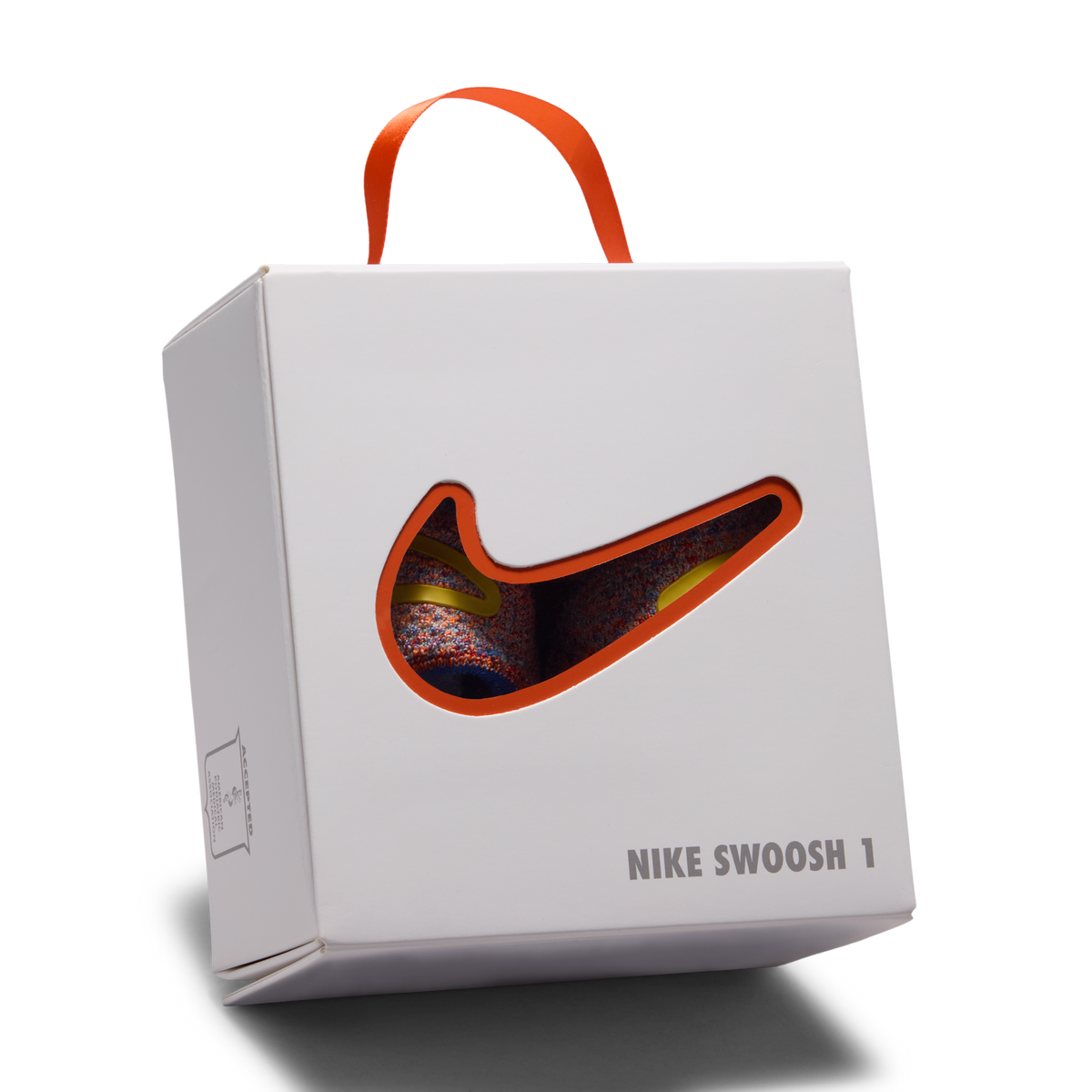 Nike Swoosh 1 Glacier Blue Orange Topaz Gold (TD)