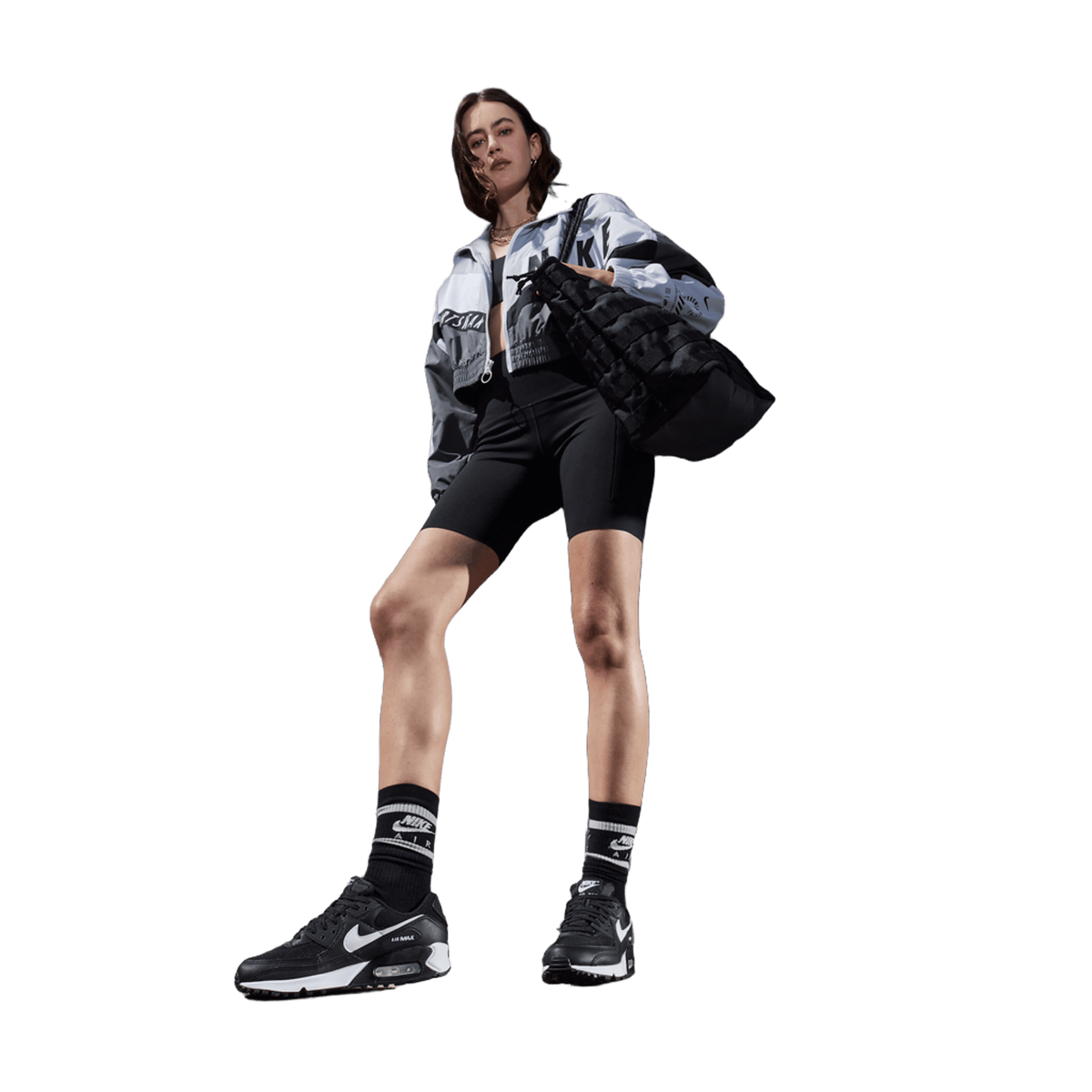 Nike Air Max 90 Black White (Women's)