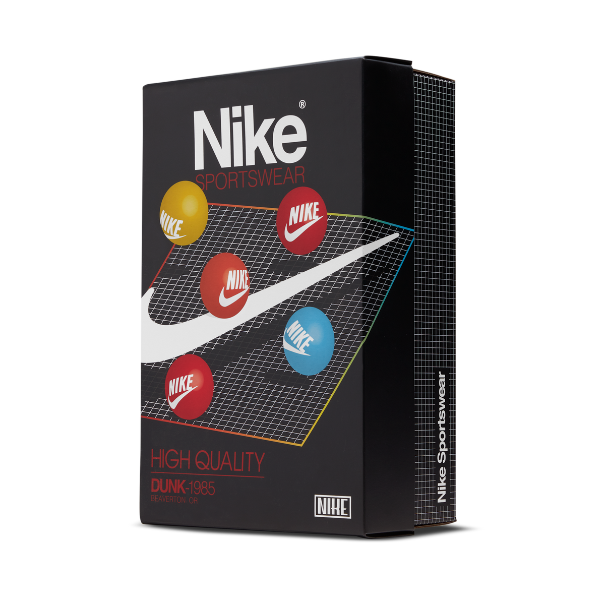 Nike Dunk High 1985 Red Acid Wash