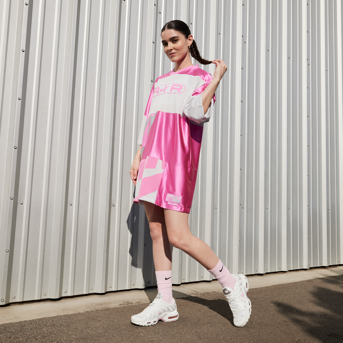 Nike Air Max Plus Summit White Pink Rise (Women's) | HF0107-100