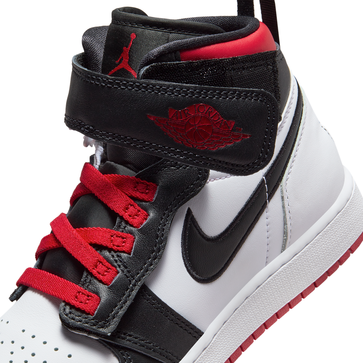 Jordan 1 High FlyEase Gym Red Black Toe (GS)