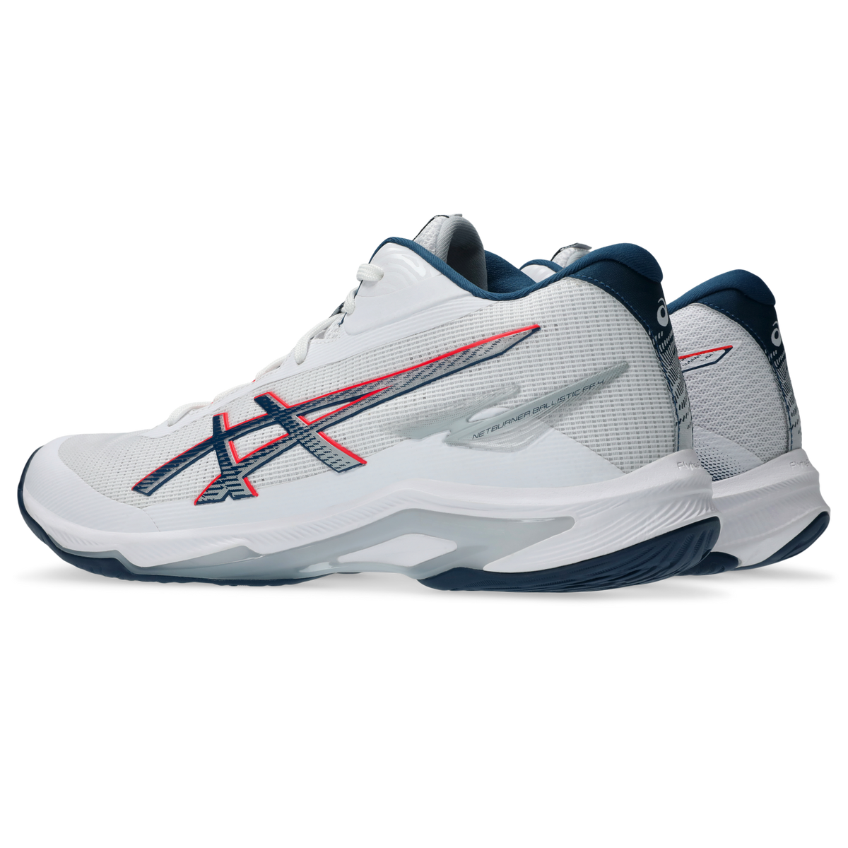 ASICS Netburner Ballistic FF MT 4 White Mako Blue