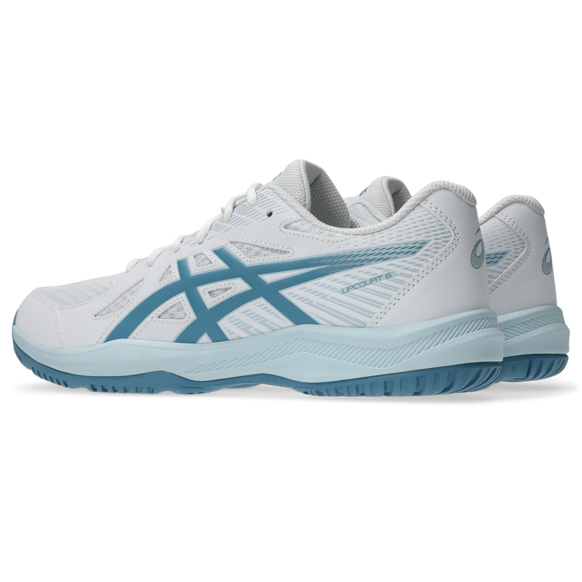 ASICS Upcourt 6 White Saba Blue