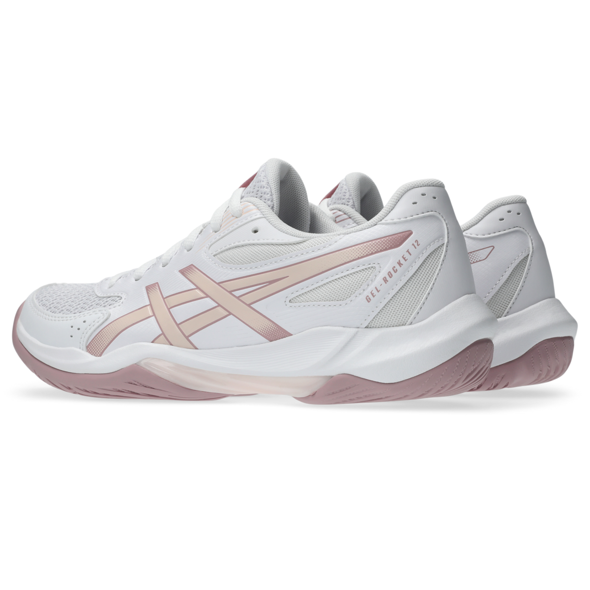 ASICS Gel-Rocket 12 White Pearl Pink (Women's)
