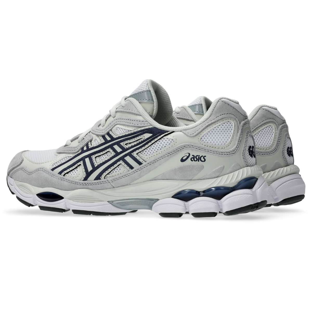 ASICS Gel-NYC White Midnight Navy Grey