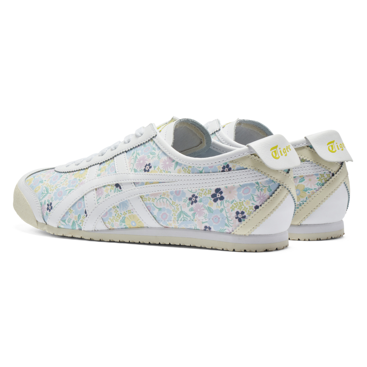 Onitsuka Tiger Mexico 66 White Blue Floral