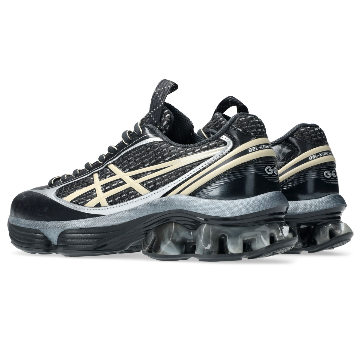 ASICS US6-S Gel-Kinetic Fluent Kiko Kostadinov Black Vanilla