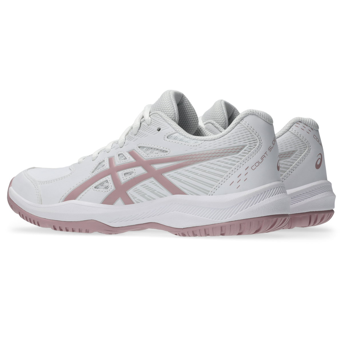 ASICS Court Slide 4 White Morganite (Women's)
