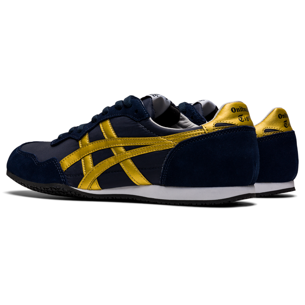 Onitsuka Tiger Serrano Midnight Pure Gold