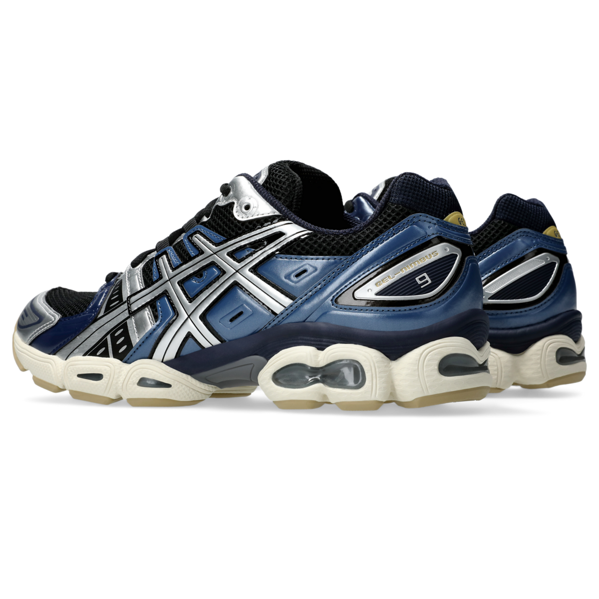 ASICS Gel-Nimbus 9 Black Pure Silver Blue
