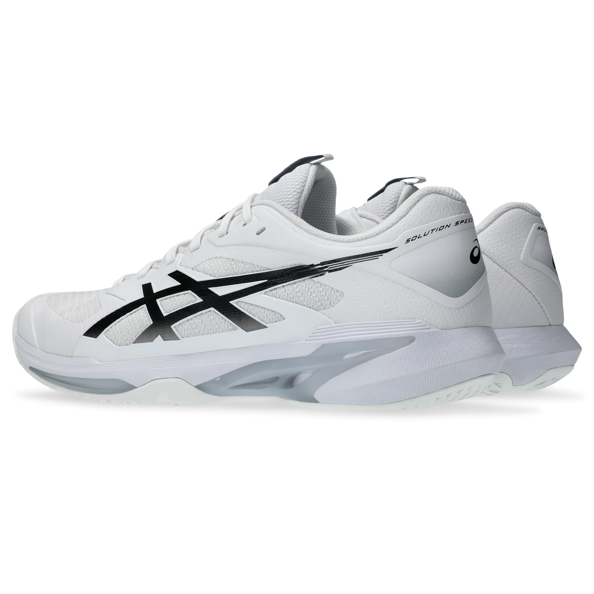 ASICS Solution Speed FF 4 White Black