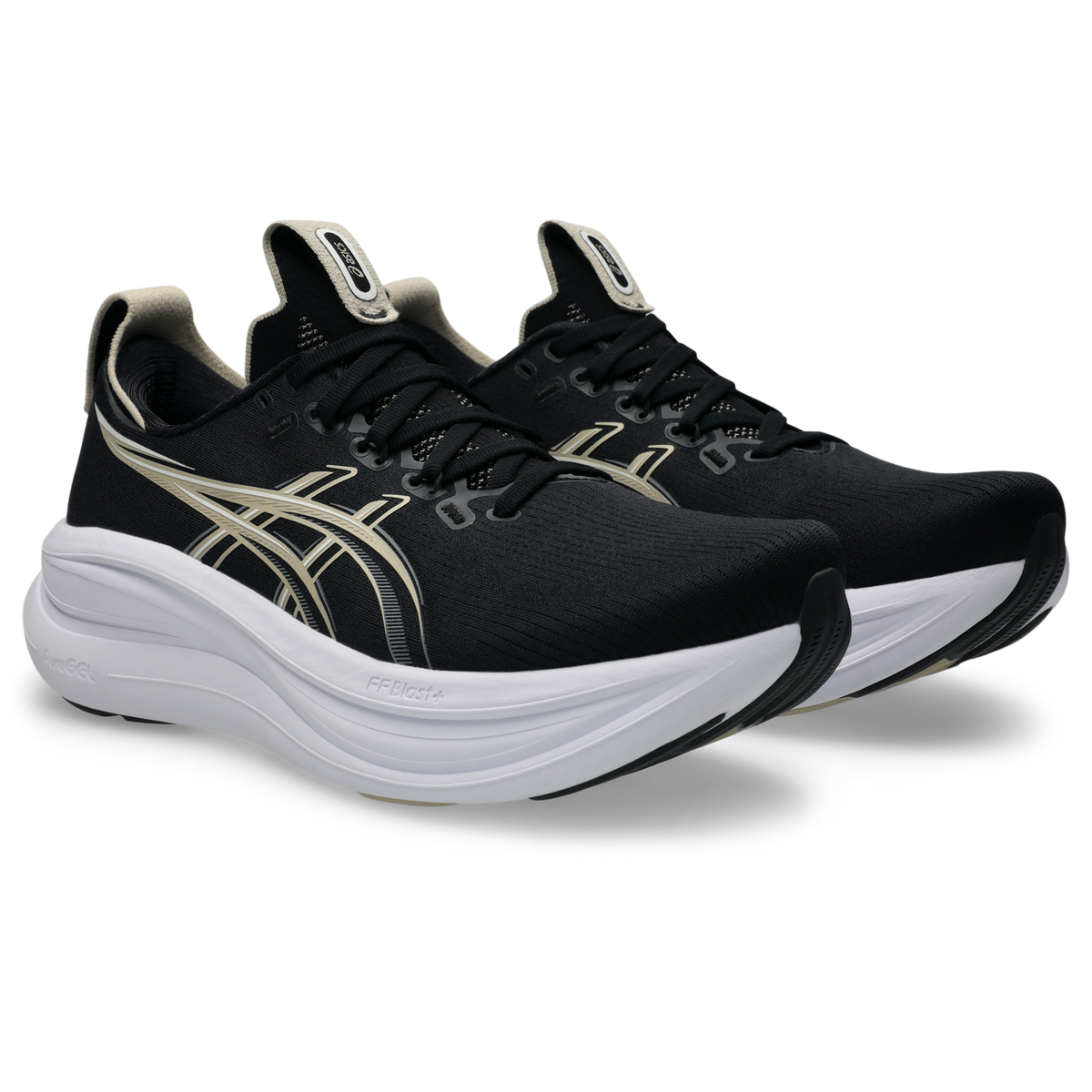 ASICS Gel-Nimbus 28 Black Feather Grey