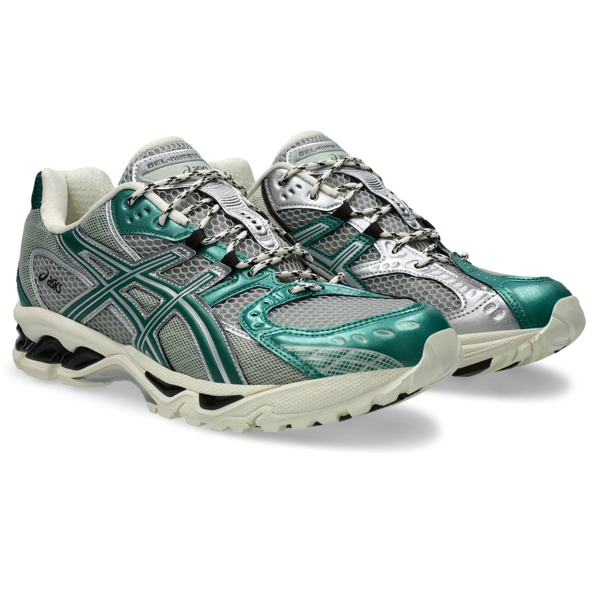 ASICS Gel-Nimbus 10.1 Silver Green Metallic