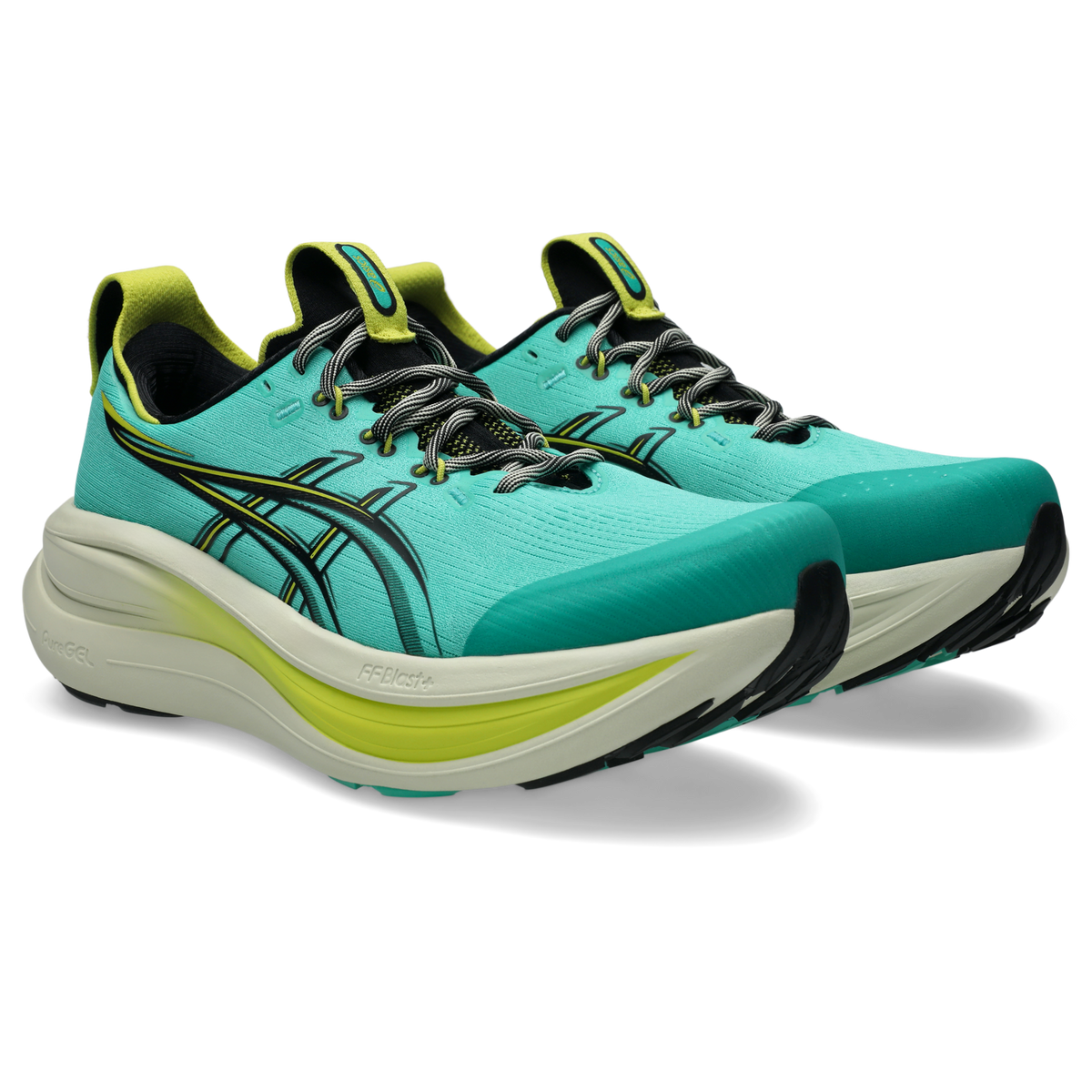 ASICS Gel-Nimbus 28 TR Aurora Green Black
