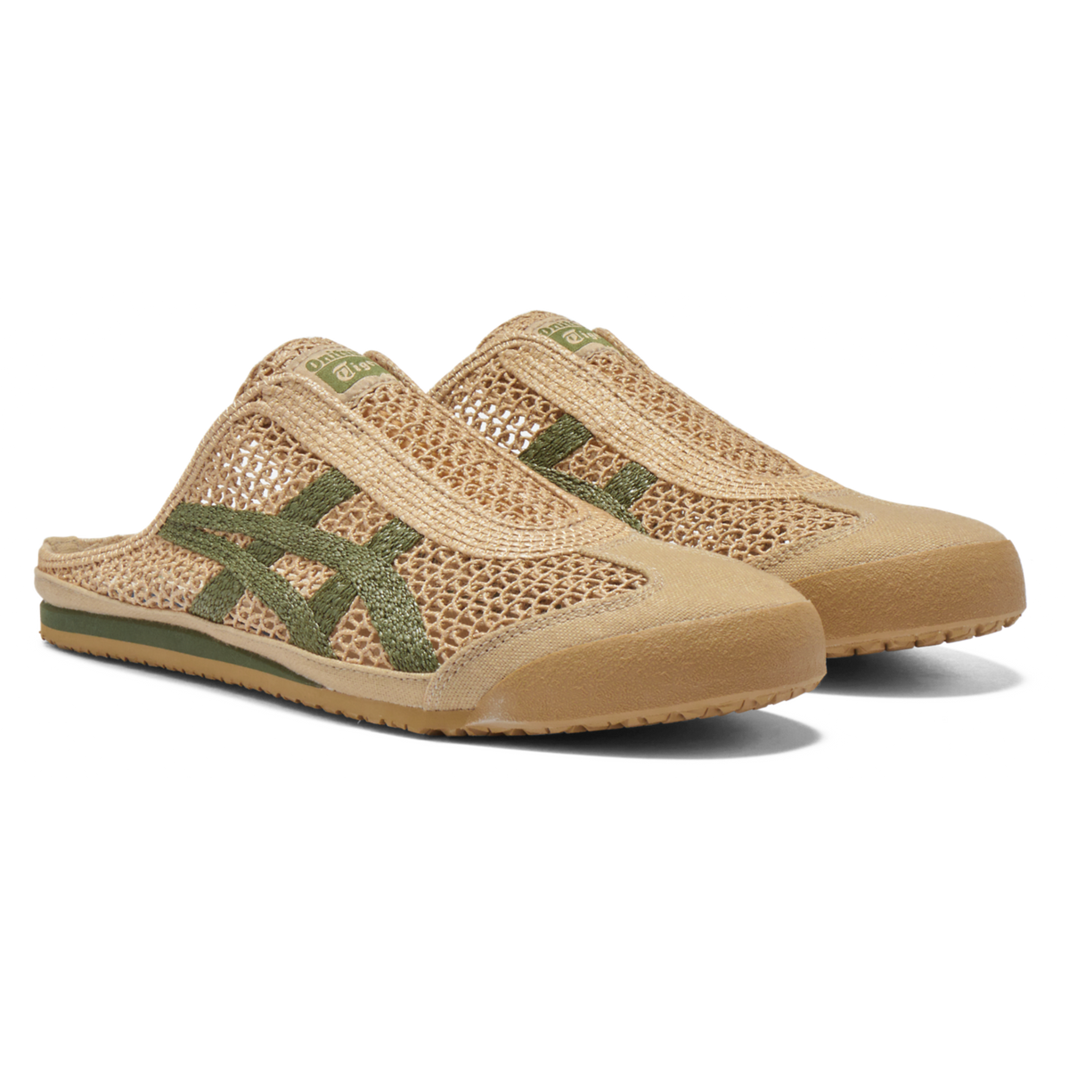 Onitsuka Tiger Mexico 66 Sabot Beige Green