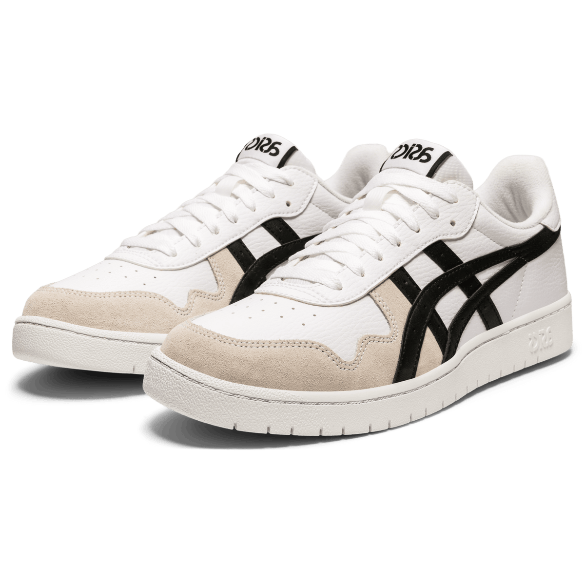ASICS Japan S White Black Beige Toe