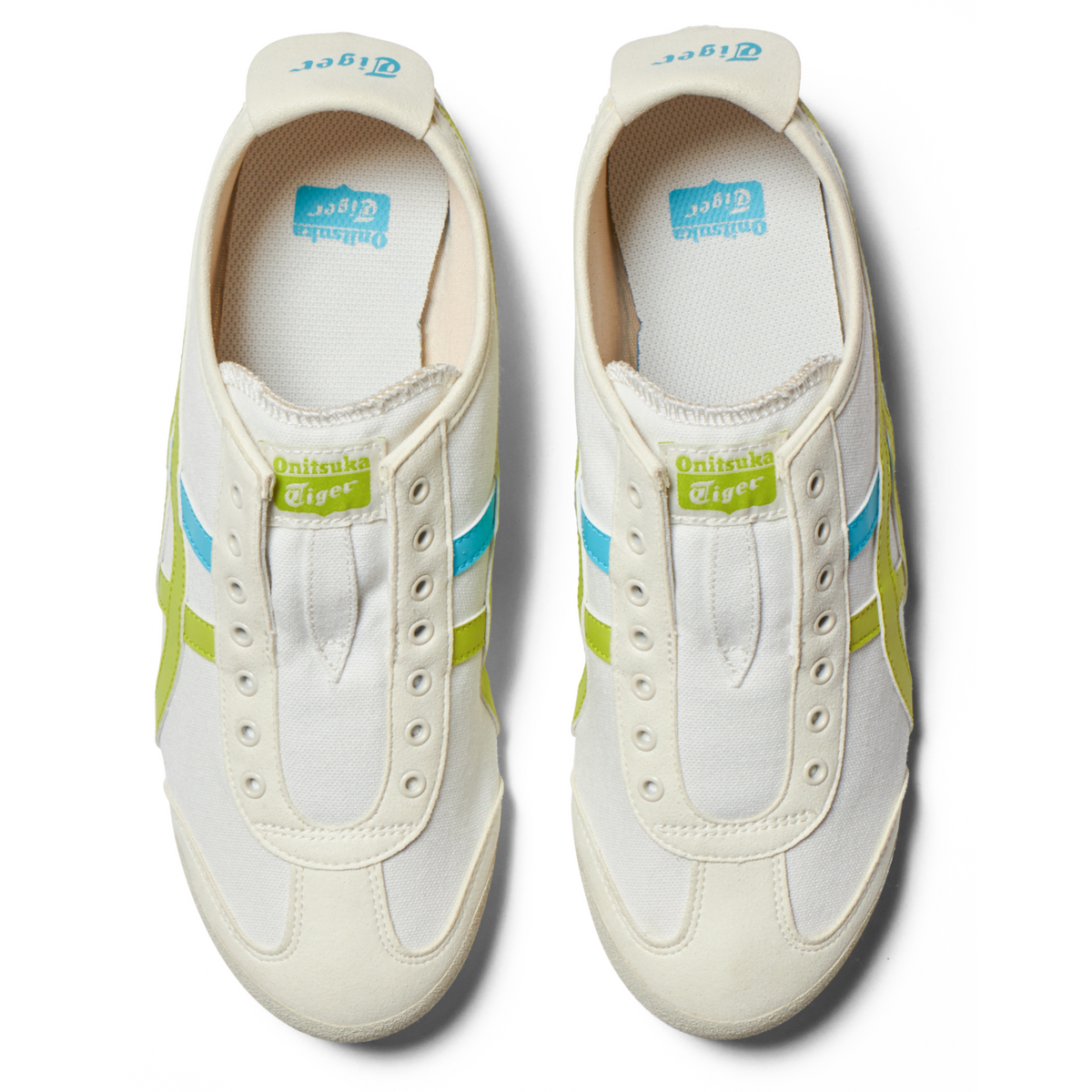Onitsuka Tiger Mexico 66 Slip-On Cream Neon Lime
