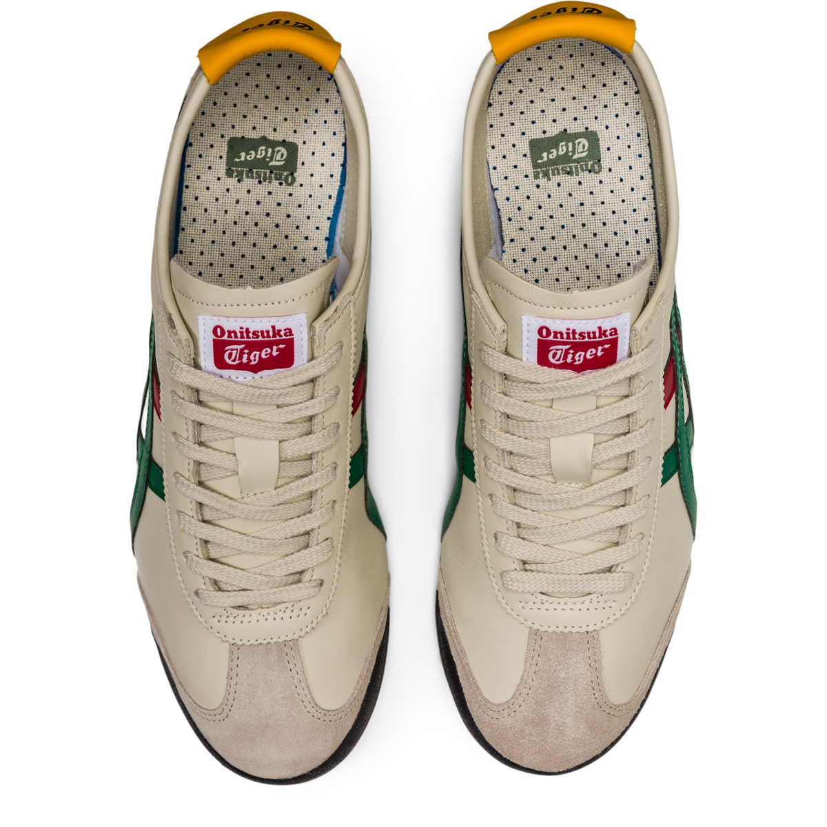 Onitsuka Tiger Mexico 66 Birch Green Red Yellow
