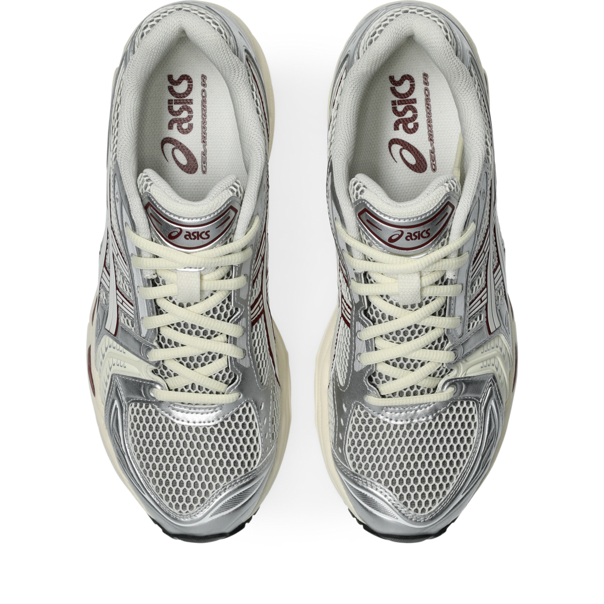 ASICS Gel-Kayano 14 Ivory Cream Burgundy