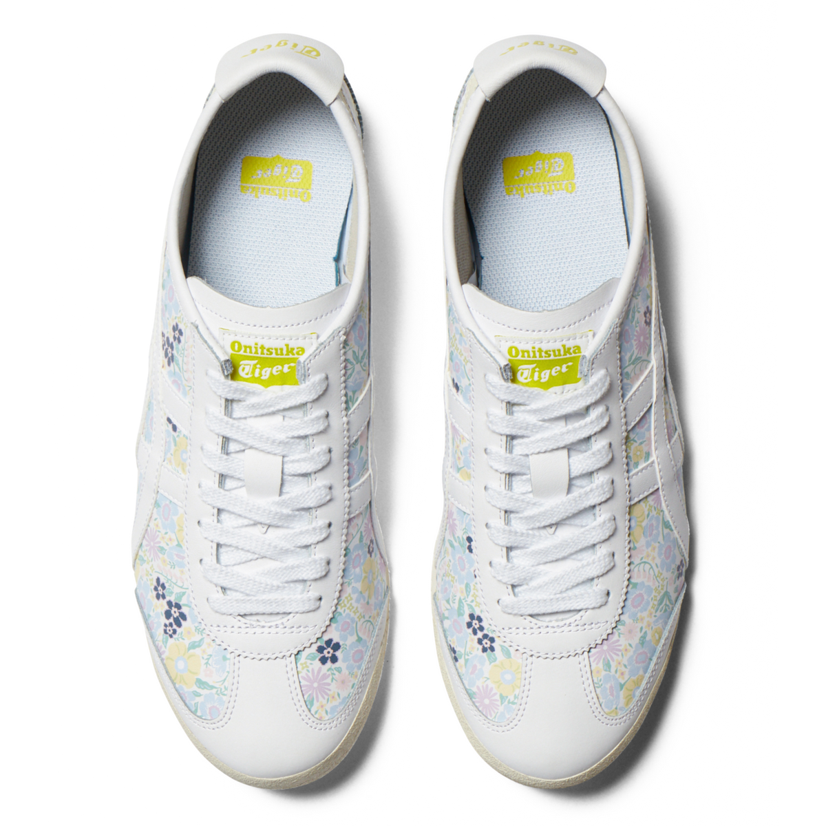 Onitsuka Tiger Mexico 66 White Blue Floral